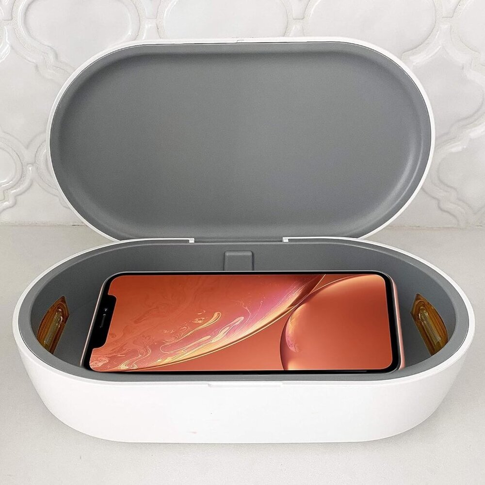 UV Phone Sanitizer and Charger by - UV Sanitizer with Quick 5 Minute Sanitation